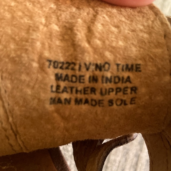 DIBATRUE leather, light tan color NEW never worn (no box) womens size 7 - Picture 4 of 4